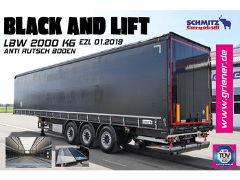 Schmitz Cargobull SCS 24/ LBW BÄR 2000 kg / LASI 12642 XL  LIFT  - Semirimorchio centinato: foto 1