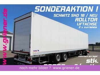 Semirimorchio furgonato nuovo Schmitz Cargobull SKO 18/ ROLLTOR / 2-achs / LIFTACHSE / MEHRFACH: foto 1
