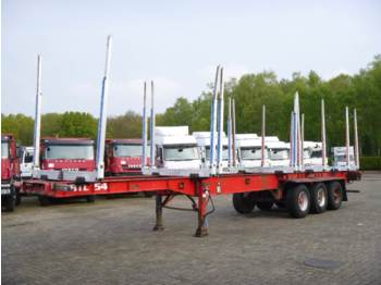 Dennison 3-axle wood trailer 13.6 m - Semirimorchio cassonato/ Pianale