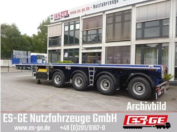Semirimorchio cassonato/ pianale Faymonville 4-Achs-Ballastauflieger