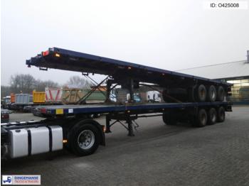 Traylona 3-axle platform trailer 59000KG / Extendable 21.5M - Semirimorchio cassonato/ Pianale