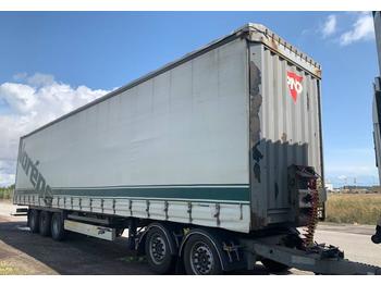 Semirimorchio centinato KRONE Inrikes SDP27 ELB3-CS