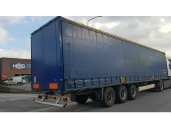 Semirimorchio centinato Krone SD Huckepack