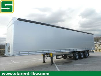 Semirimorchio centinato Schmitz Cargobull Tautliner, Liftachse, XL + Getränke Zertifikat