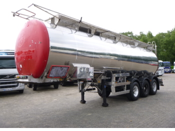 Clayton Food tank inox 30 m3 / 1 comp - Semirimorchio cisterna