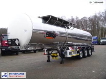 Crossland Bitumen tank inox 31.8 m3 / 1 comp - Semirimorchio cisterna