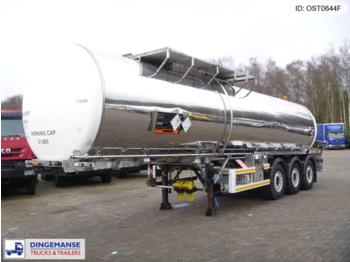 Crossland Bitumen tank inox 31.8 m3 / 1 comp - Semirimorchio cisterna