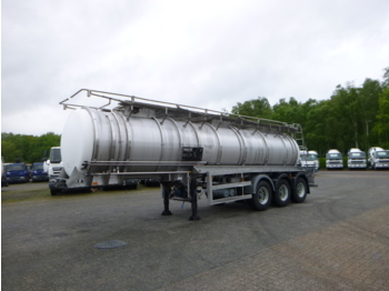 Crossland Chemical tank inox 22.5 m3 / 1 comp - Semirimorchio cisterna
