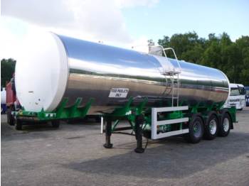 Crossland Food (milk) tank inox 30 m3 / 1 comp - Semirimorchio cisterna