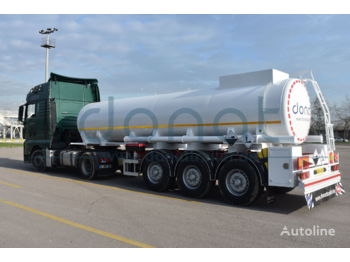DONAT Stainless Steel Tanker - Sulfuric Acid - Semirimorchio cisterna
