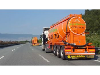 EMIRSAN Customized Cement Tanker Direct from Factory - Semirimorchio cisterna