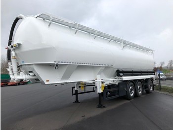 HEITLING 51 m3, 7 compartments animal food silo trailer - Semirimorchio cisterna
