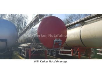 HLW Lebensmittelauflieger 3Ka 34 m³  7492  - Semirimorchio cisterna