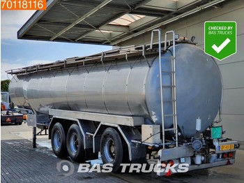 Vocol 35.000 Ltr. Stainless steel + Pump Wassertank RVS INOX - Semirimorchio cisterna