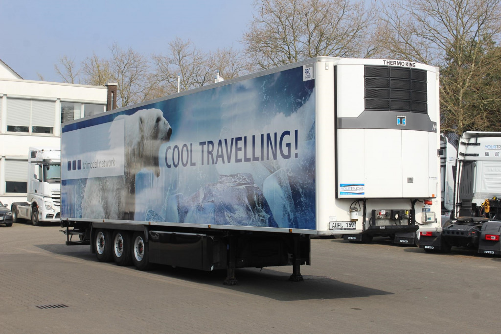 Semirimorchio frigorifero Chereau Thermo King Advancer A400 DS Strom Blumen SAF