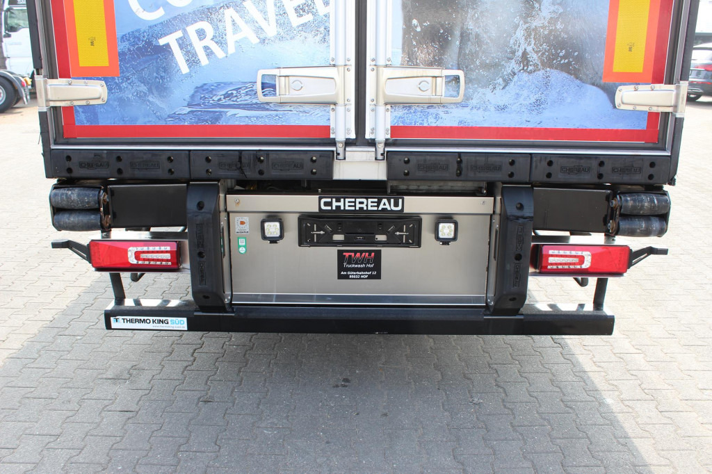 Semirimorchio frigorifero Chereau Thermo King Advancer A400 DS Strom Blumen SAF