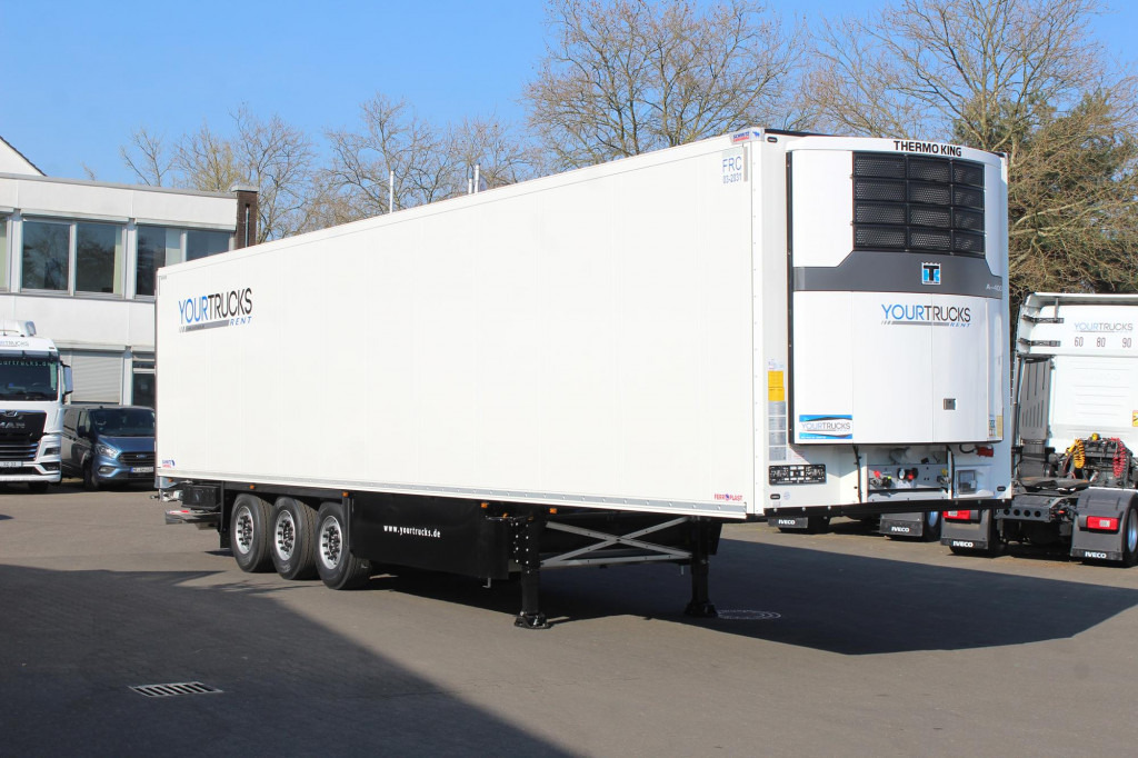 Semirimorchio frigorifero SCHMITZ Thermo King Advancer A400 DS Strom Blumen LBW