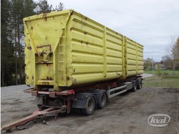 Närko D4YF51H11 Lastbilssläp med containers  - Semirimorchio furgonato