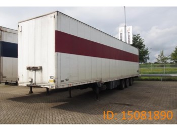 Semirimorchio furgonato Talson Box trailer - 3 axles