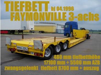 Faymonville FAYMONVILLE TIEFBETTSATTEL 8700 mm + 5500 zwangs - Semirimorchio pianale ribassato