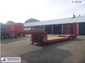 Galtrailer 3-axle lowbed trailer 50000 kg / steering axle - Semirimorchio pianale ribassato