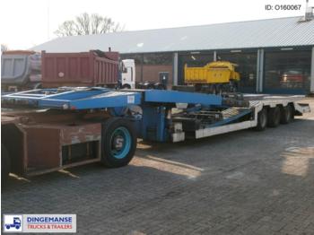 Louault 3-axle truck/machinery transporter trailer - Semirimorchio pianale ribassato