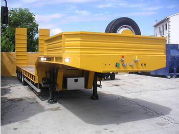  Lowbed semi-trailer Galtrailer PM3 3axles - Semirimorchio pianale ribassato