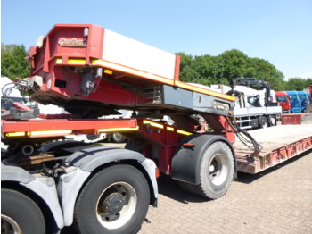 Semirimorchio pianale ribassato Nooteboom 4-axle lowbed trailer + dolly / extendable 10.8 m / 106 t