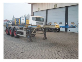 Blumhardt CONTAINER CHASSIS 3-AS - Semirimorchio portacontainer/ Caisse interchangeable