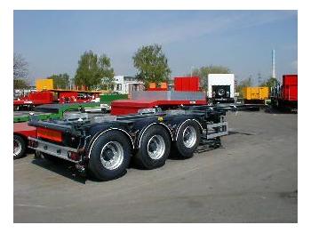 ES-GE 3-Achs-Containerchassis - multifunktional - Semirimorchio portacontainer/ Caisse interchangeable