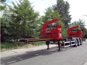 GURLESENYIL 13.8M SIDELOADER - Semirimorchio portacontainer/ Caisse interchangeable