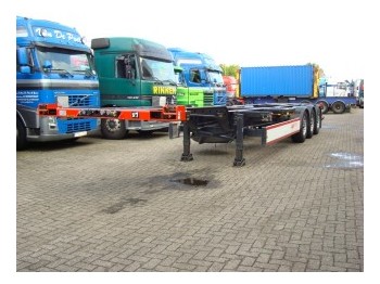 Krone multifunctioneel chassis - Semirimorchio portacontainer/ Caisse interchangeable