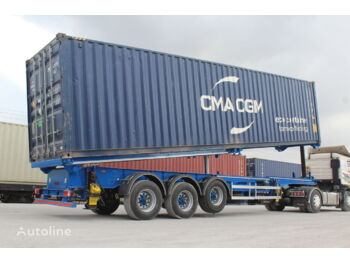 NOVA 20 AND 40 FT CONTAINER TIPPING TRAILER - Semirimorchio portacontainer/ Caisse interchangeable
