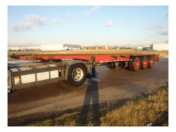 Pacton Container chassis 3axle 40ft - Semirimorchio portacontainer/ Caisse interchangeable
