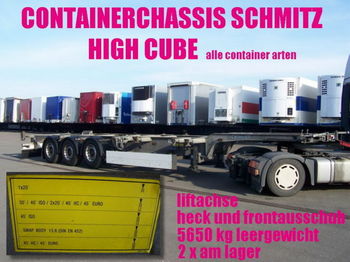 Schmitz SCF 24 G / HIGH CUBE 20/30/40/45 2x vorhanden - Semirimorchio portacontainer/ Caisse interchangeable