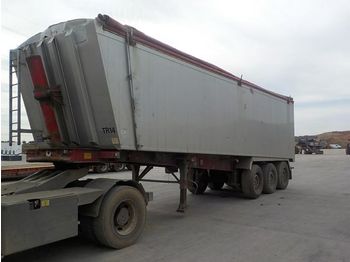  2007 Weightlifter Tri Axle Insulated Bulk Tipping Trailer c/w WLI, Easy Sheet (Plating Certificate Available, Tested 05/20) - Semirimorchio ribaltabile