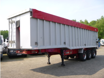 Wilcox Tipper trailer alu 54 m3 + tarpaulin - Semirimorchio ribaltabile