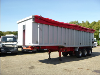 Wilcox Tipper trailer alu 54 m3 + tarpaulin - Semirimorchio ribaltabile