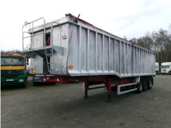 Wilcox Tipper trailer alu 55 m3 + tarpaulin - Semirimorchio ribaltabile