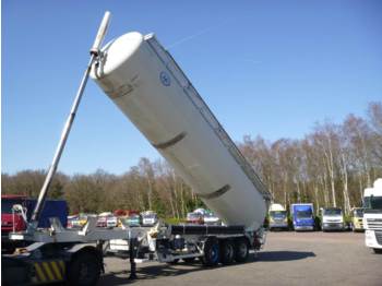 Semirimorchio cisterna per il trasporto di materiali sfusi Spitzer Eurovrac Bulk tank alu 51 m3 / 1 comp: foto 1