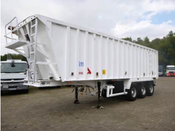 Semirimorchio ribaltabile Stas Tipper trailer alu 45 m3 + tarpaulin: foto 1