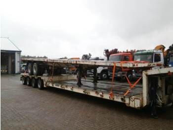 Semirimorchio pianale ribassato Traylona 2-axle platform trailer 39000KG / Extendable 19M: foto 2