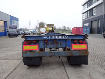 Semirimorchio portacontainer/ Caisse interchangeable Van Hool 20 FT Container Chassis / Steel Suspension / Double Tyres: foto 2