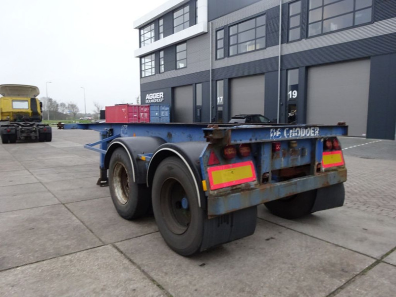 Semirimorchio portacontainer/ Caisse interchangeable Van Hool 20 FT Container Chassis / Steel Suspension / Double Tyres: foto 3