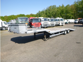 Semirimorchio pianale ribassato Veldhuizen Semi-lowbed trailer (light commercial) 10 m + winch + ramp: foto 1