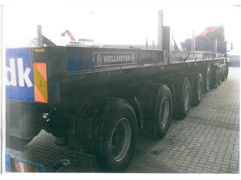 wellmeyer 5-axle ballast trailer - Semirimorchio