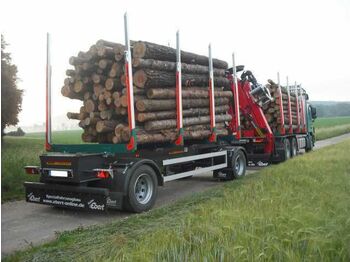 Rimorchio trasporto legname