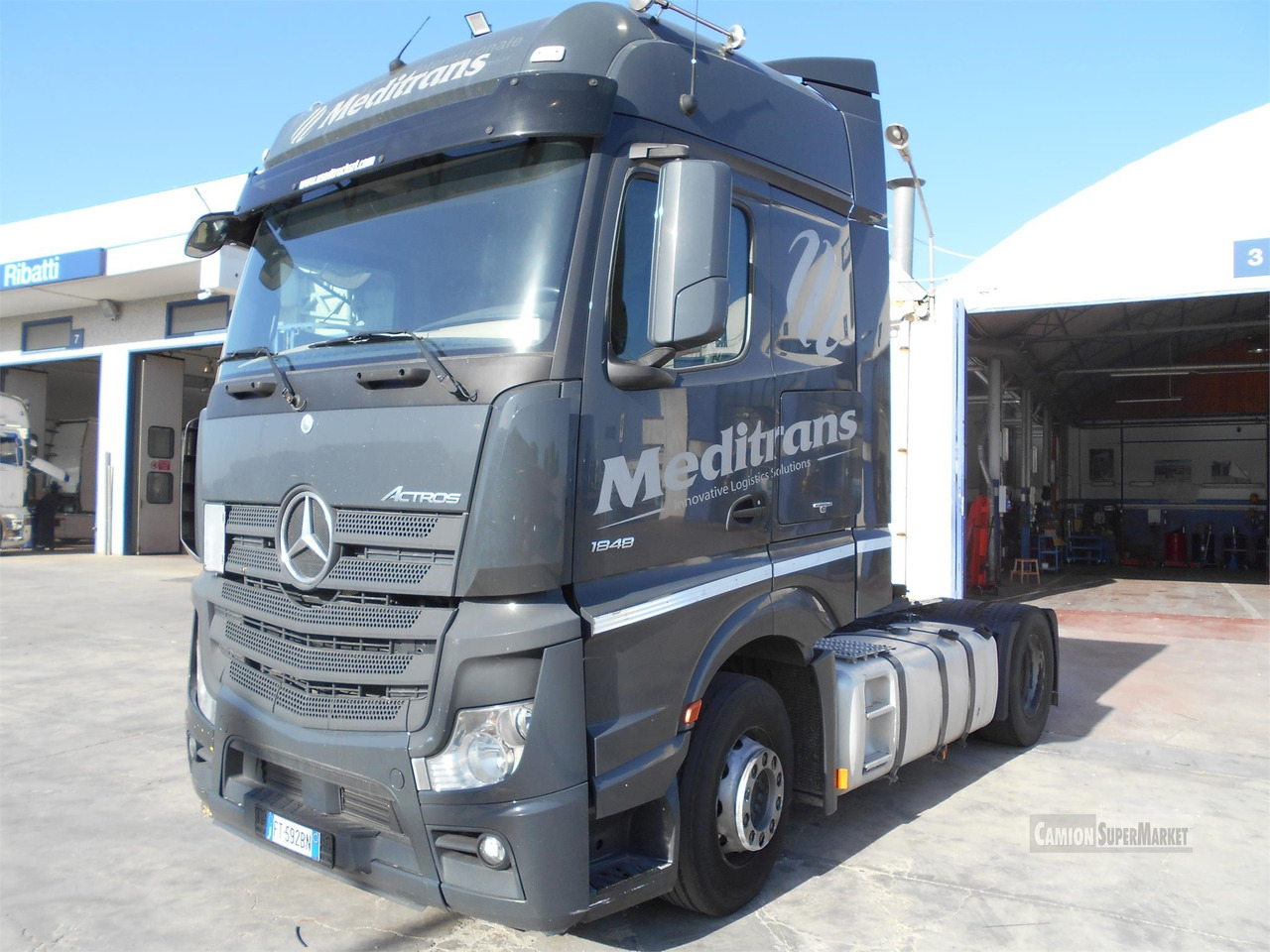 Trattore stradale MERCEDES-BENZ ACTROS 1848: foto 2