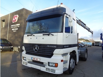 Trattore stradale Mercedes-Benz Actros 1840 HIAB 175-3: foto 1