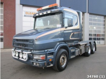 Trattore stradale Scania T124.470 6x4 Kiphydraulic: foto 1